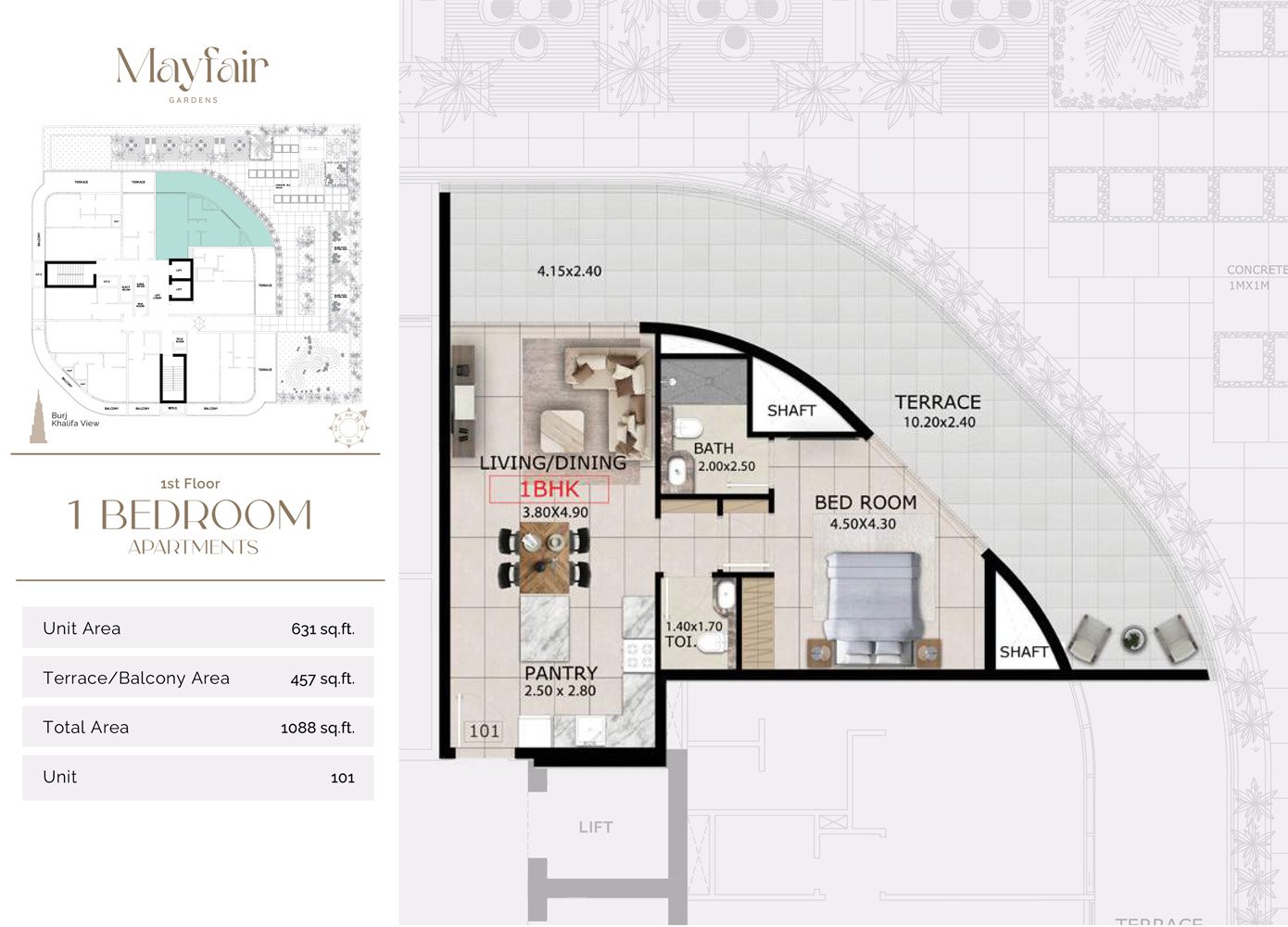 2 Bedroom