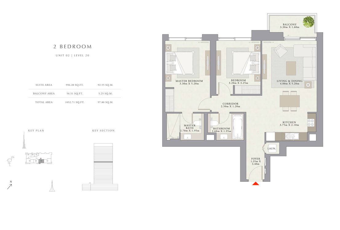 2 Bedroom