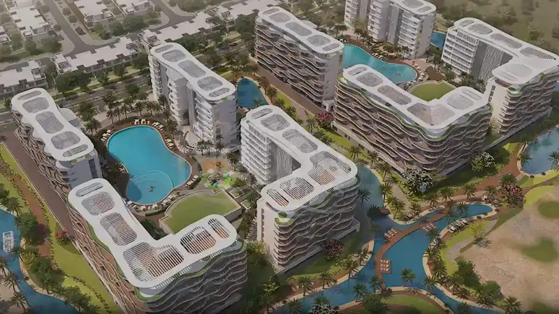Damac Lagoon Views 3 by Damac Properties in Dubai Detail Shot