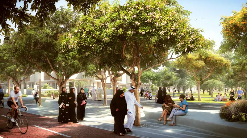 FIA at Town Square Dubai Detail Shot