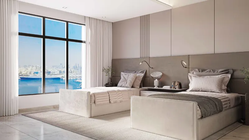 Riva Residence at Dubai Maritime City Detail Shot