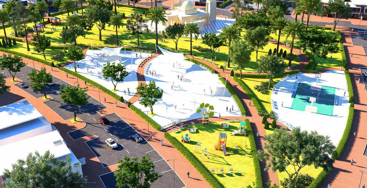 Areej Freehold Plots at Tilal City, Sharjah | Tilal Properties Detail Shot