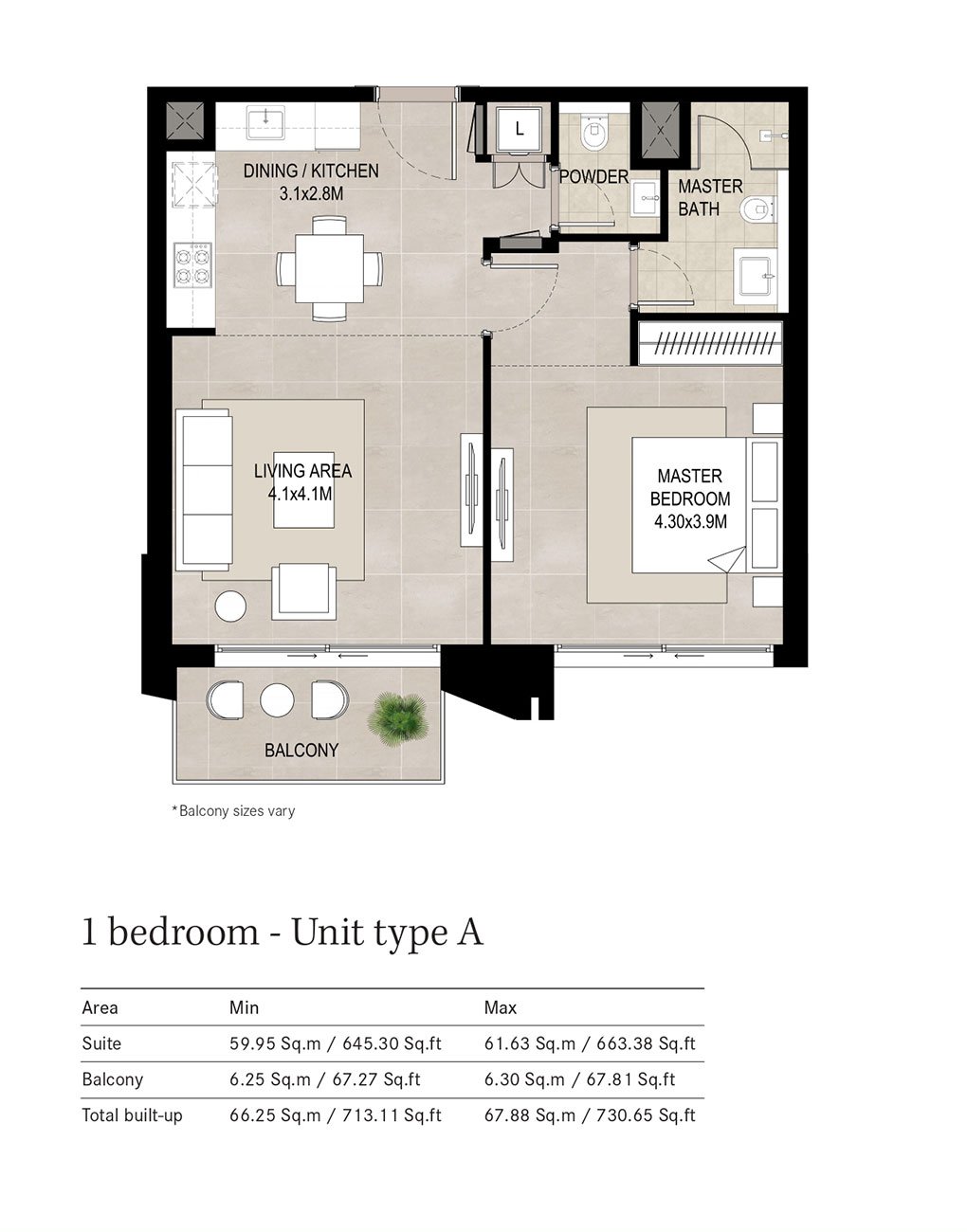 1 Bedroom