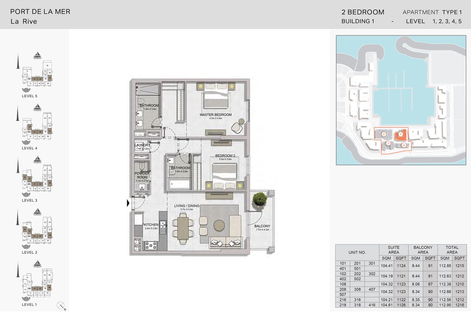 2 Bedroom