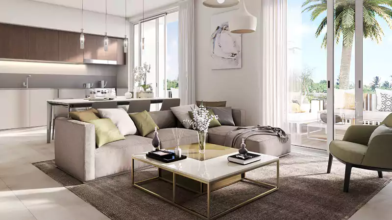 Expo Golf Villas Phase 2 at Emaar South, Dubai | Parkside 2 Detail Shot