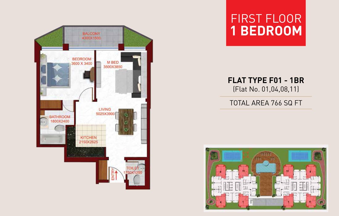 2 Bedroom