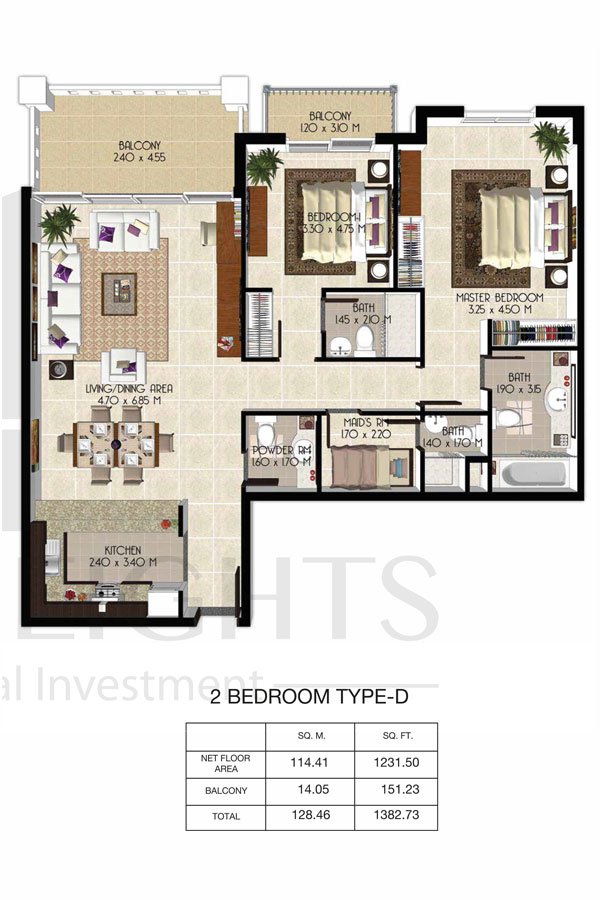 2 Bedroom