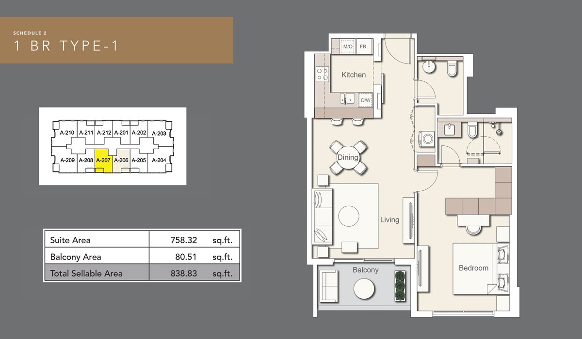 1 Bedroom