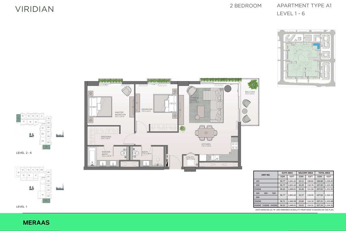 2 Bedroom