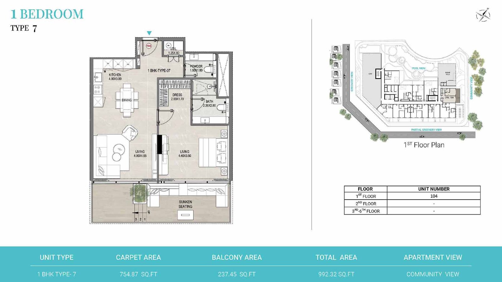 2 Bedroom