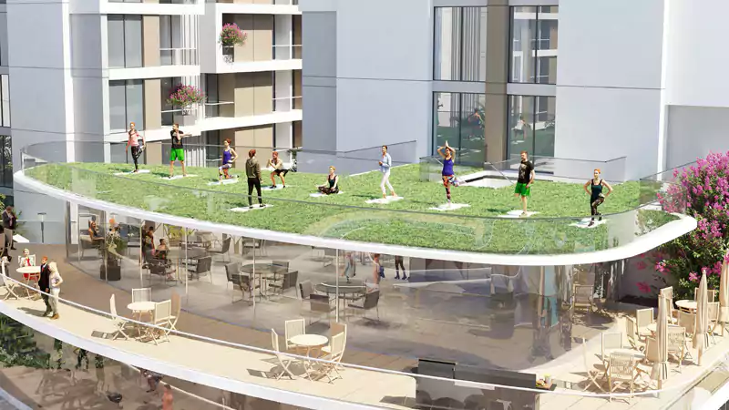 Torino Apartments at Arjan Dubai Detail Shot