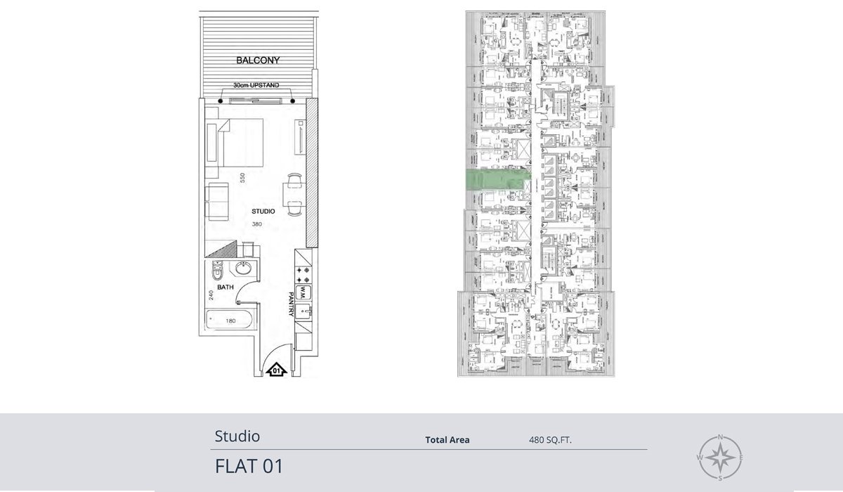 Elite Business Bay Floor Plan 2