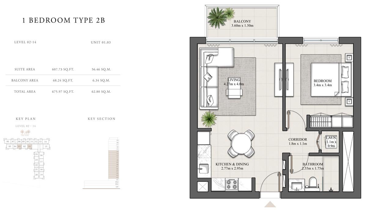 1 Bedroom