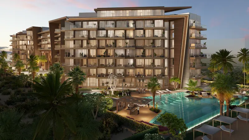 Ellington Beach House (EBH) at Palm Jumeirah, Dubai Detail Shot