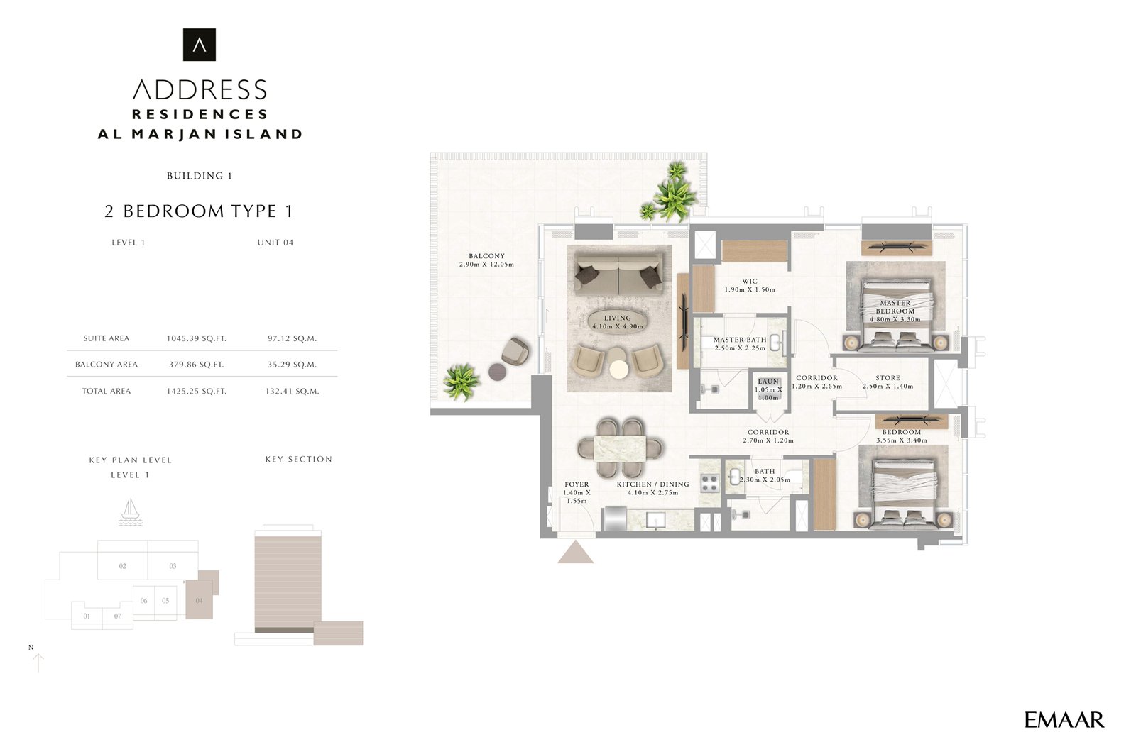 2 Bedroom