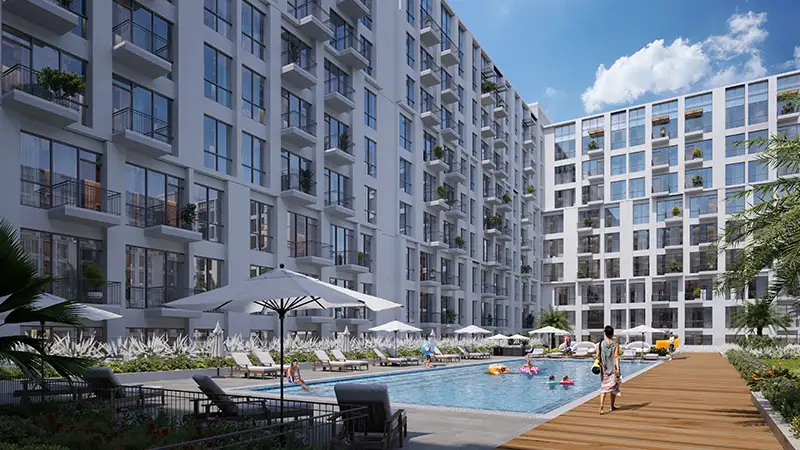 Liva Apartments at Town Square Dubai Detail Shot