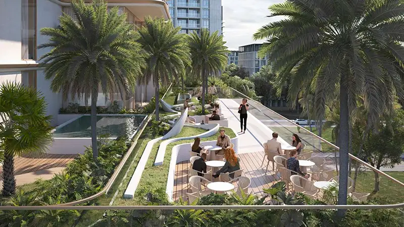 Sunset Bay 3 at Dubai Islands Detail Shot