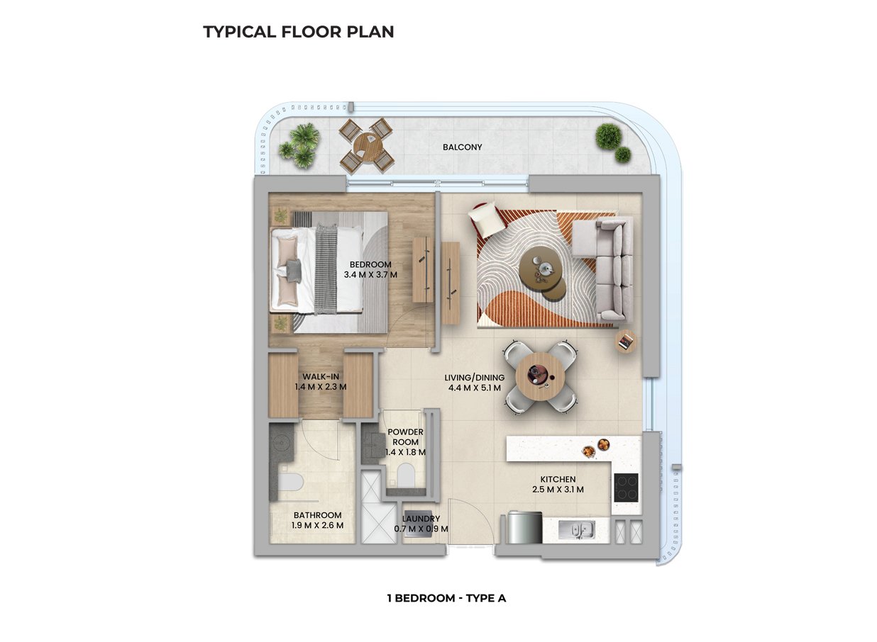 2 Bedroom