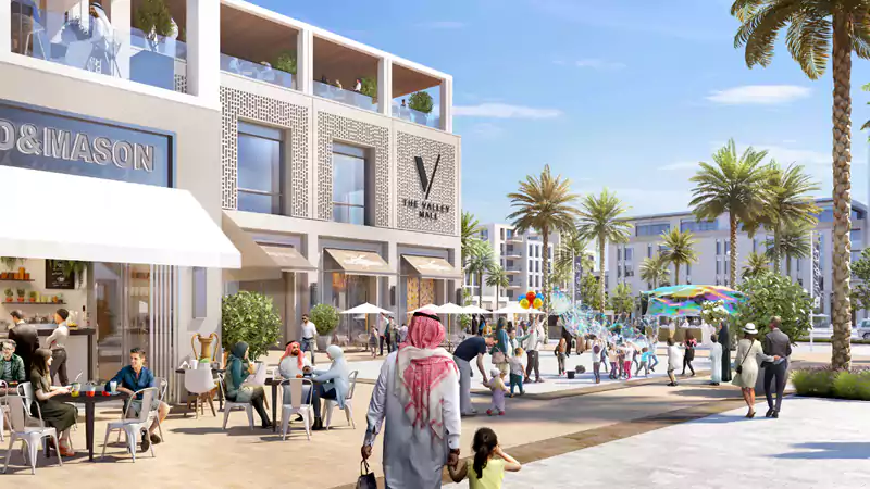 ORANIA at The Valley, Dubai Detail Shot