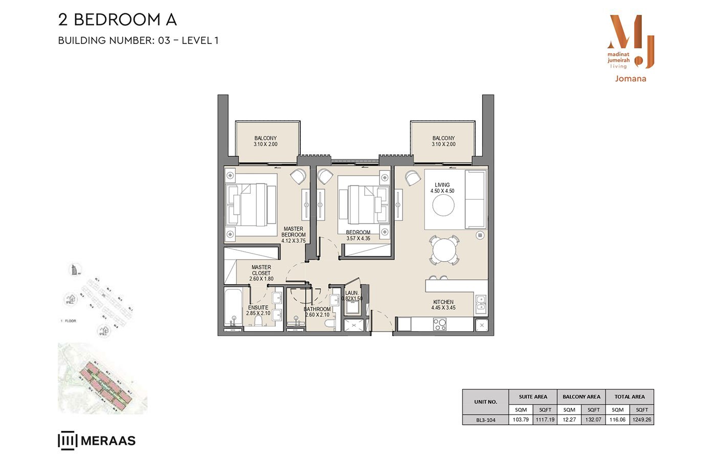 2 Bedroom