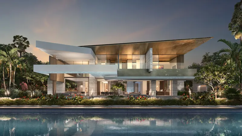 Serenity Mansions Waterfront Collection at Tilal Al Ghaf Detail Shot