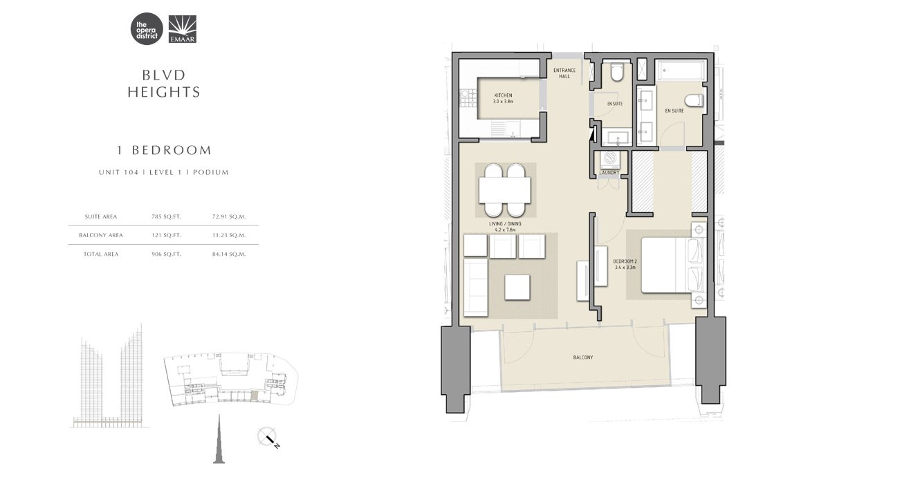1 Bedroom