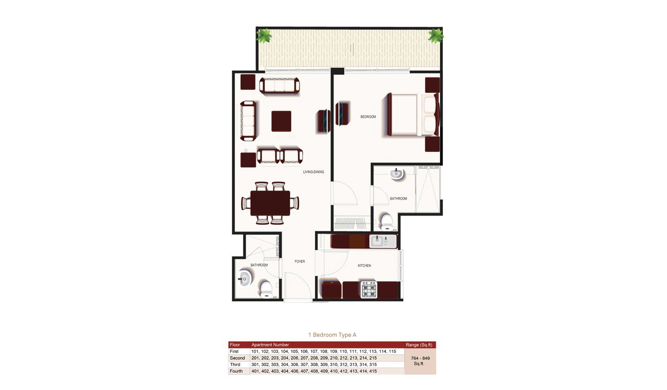 1 Bedroom