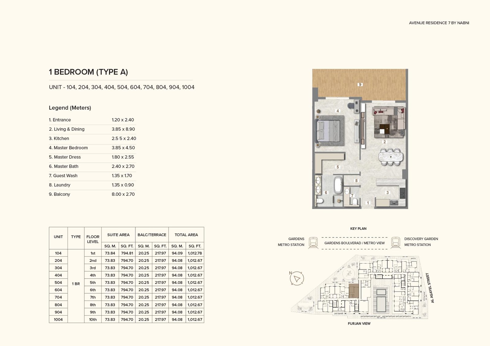 1 Bedroom