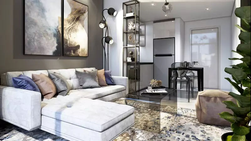 Zada Tower at Business Bay, Dubai Detail Shot