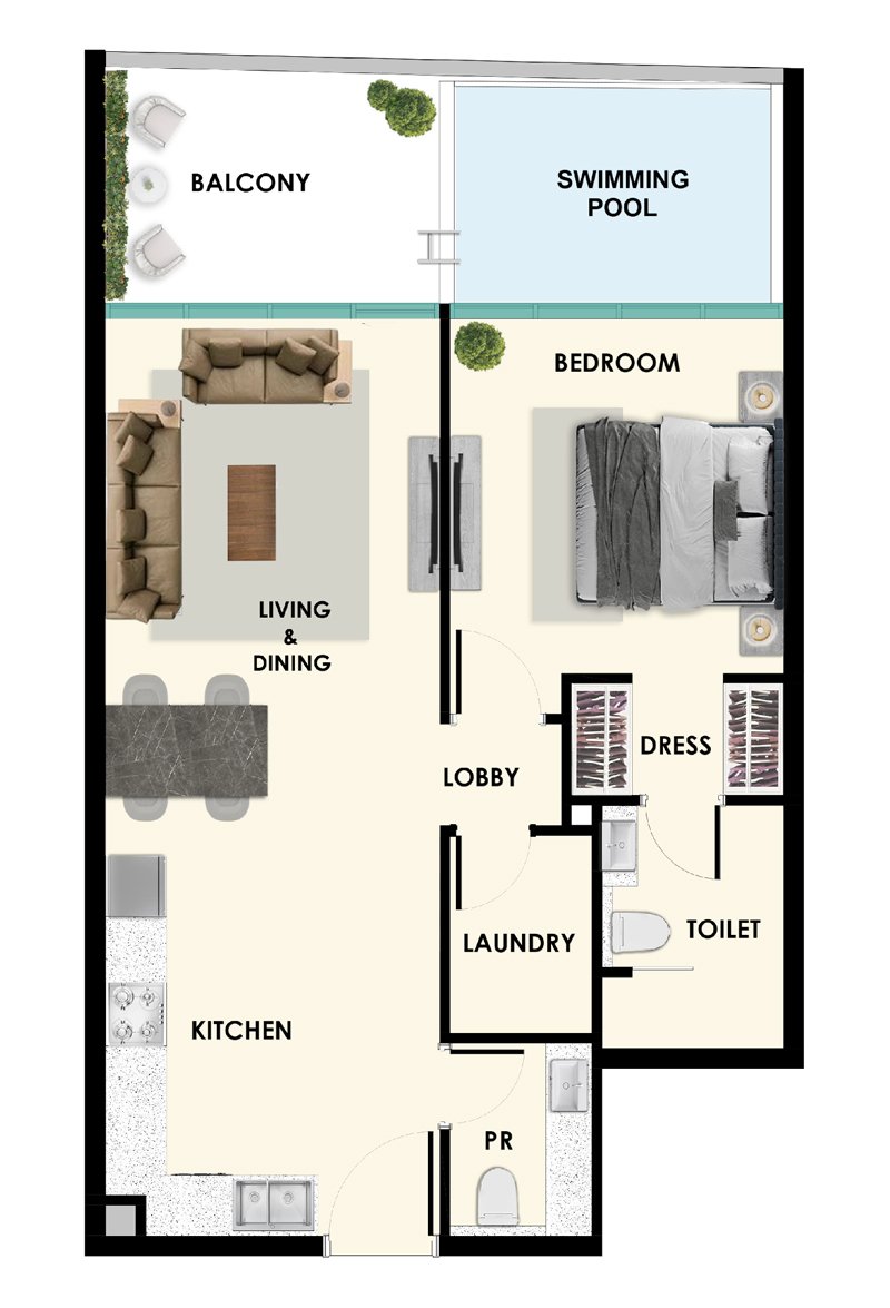 2 Bedroom