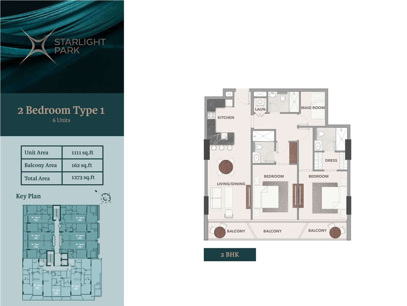2 Bedroom