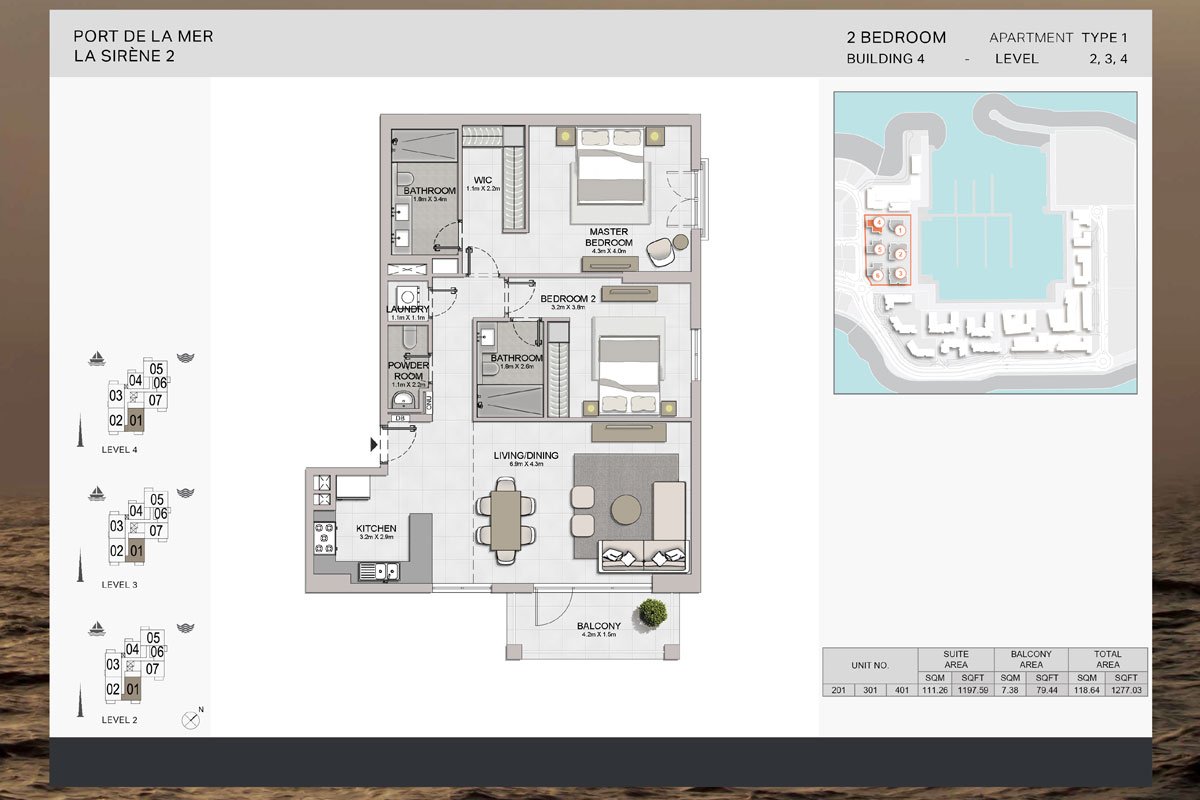 2 Bedroom