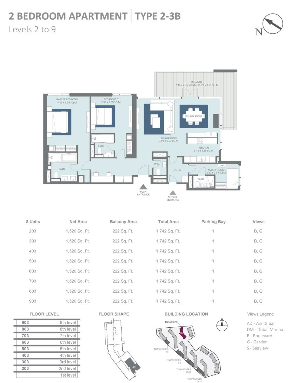 2 Bedroom