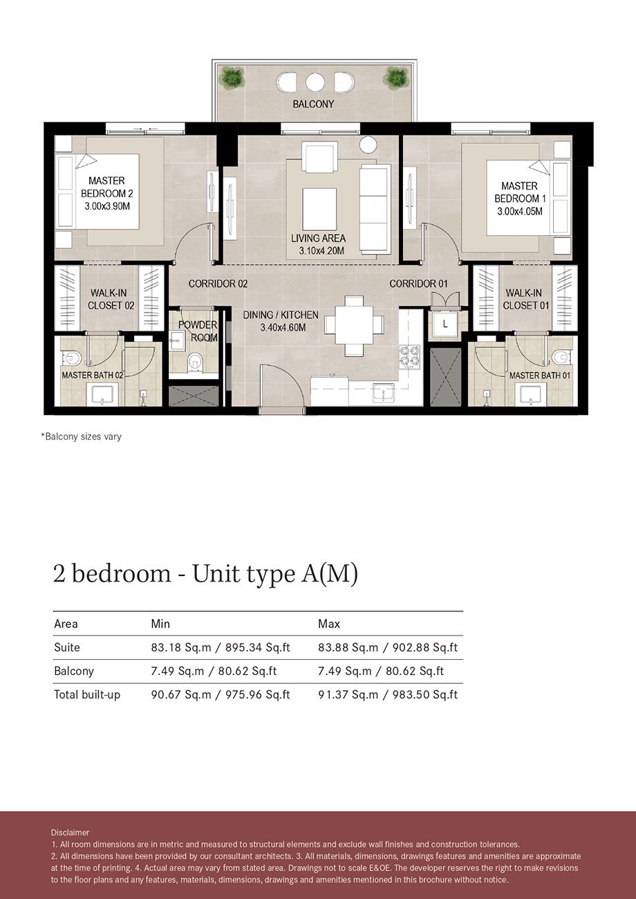 2 Bedroom