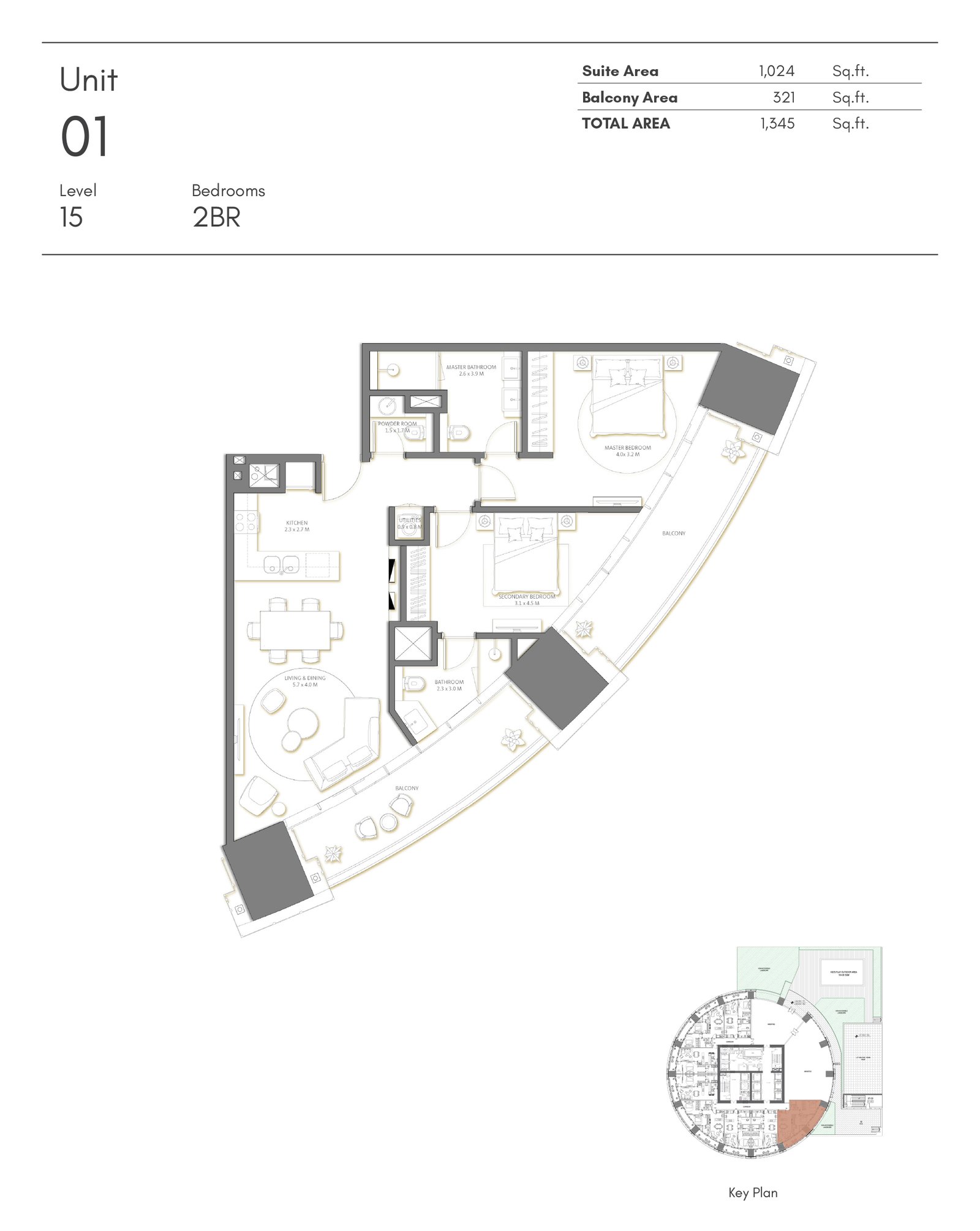 2 Bedroom