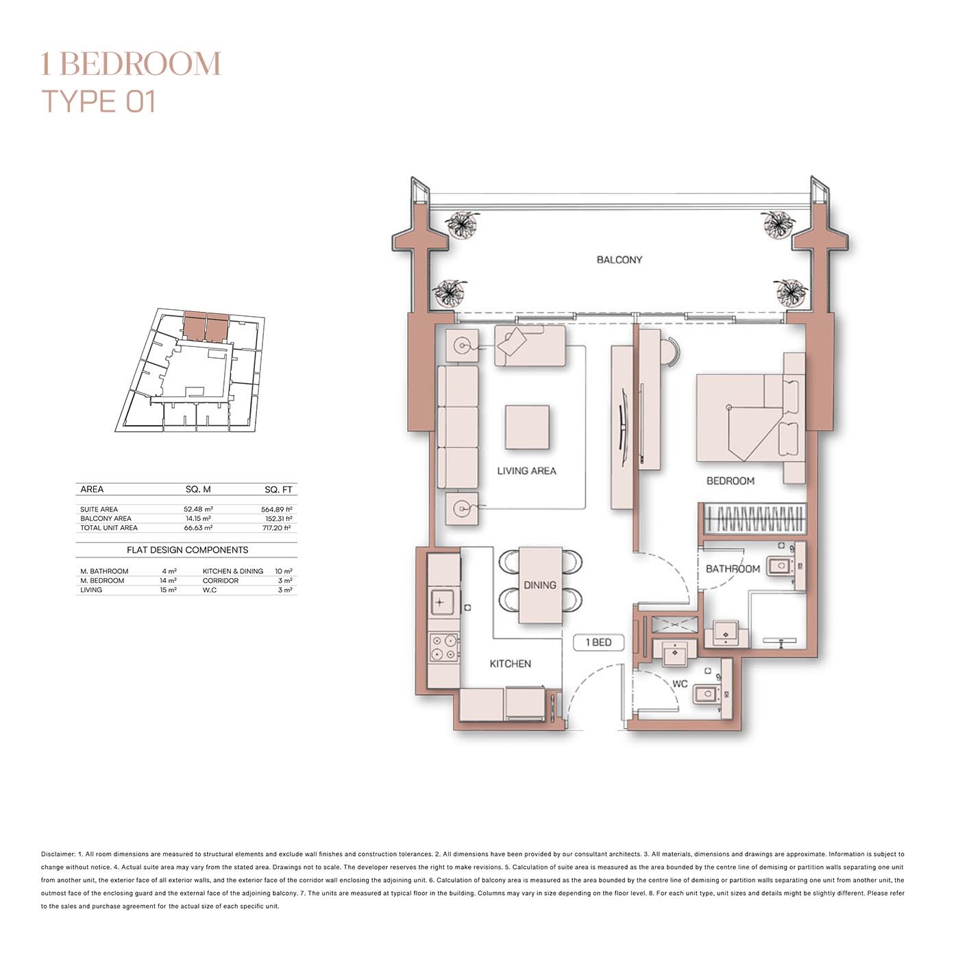 1 Bedroom