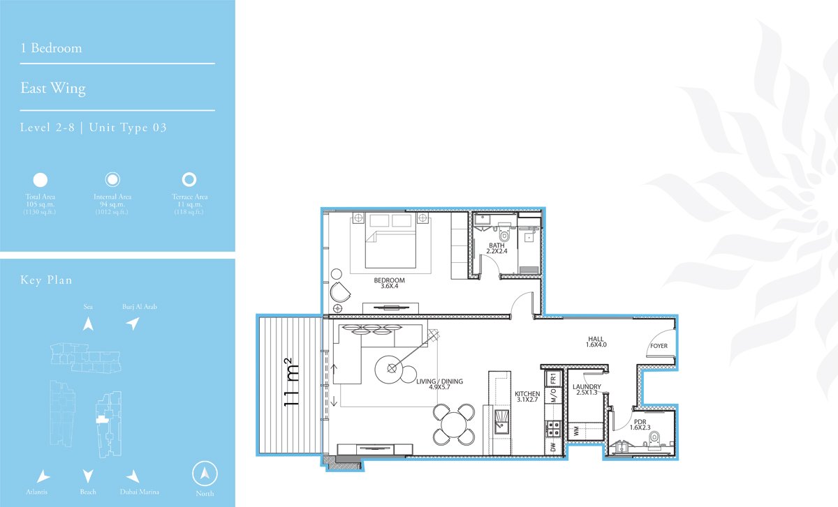 2 Bedroom