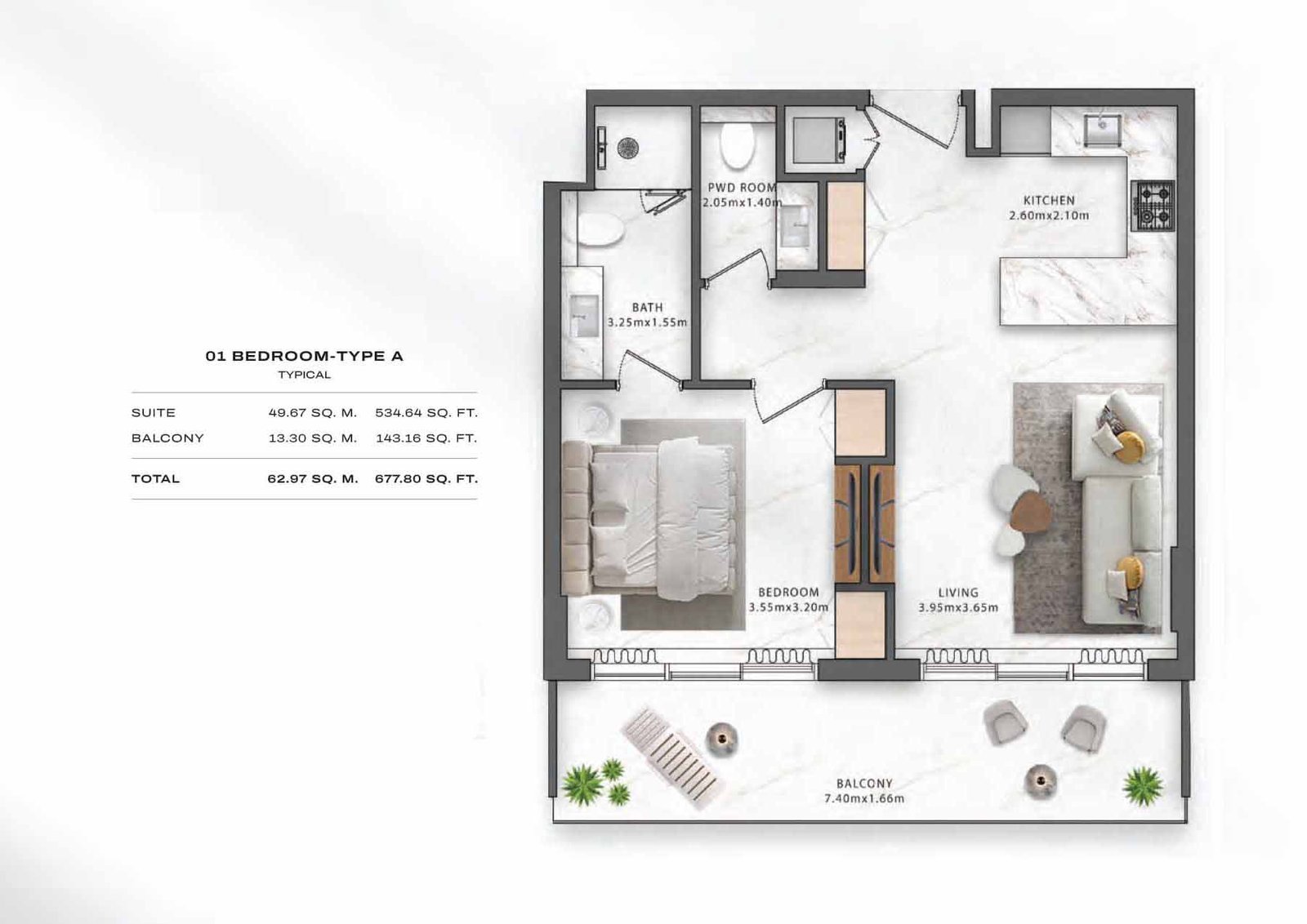 2 Bedroom