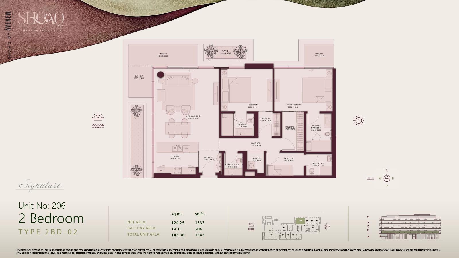 2 Bedroom