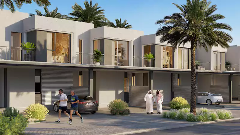 Expo Golf Villas Phase 3 at Emaar South, Dubai | Parkside 3 Detail Shot