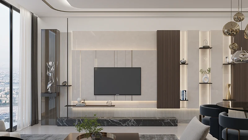 Samana Barari Lagoons at Majan, Dubai Detail Shot