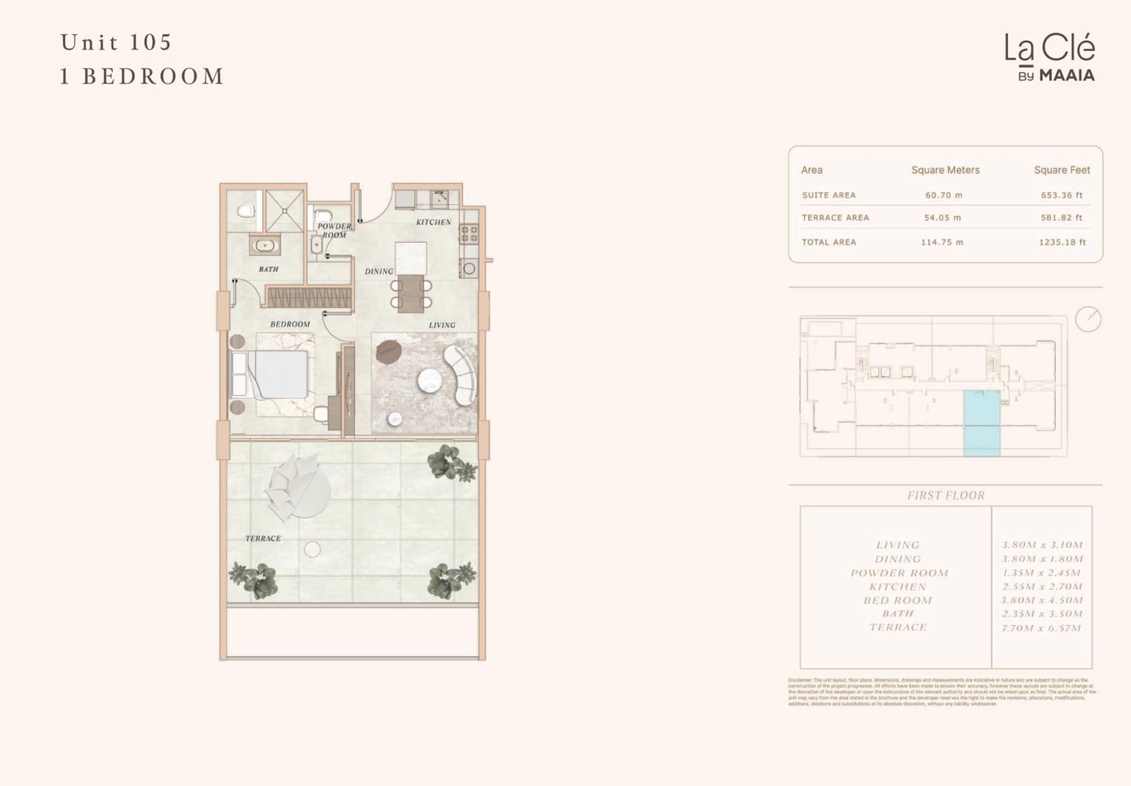 1 Bedroom