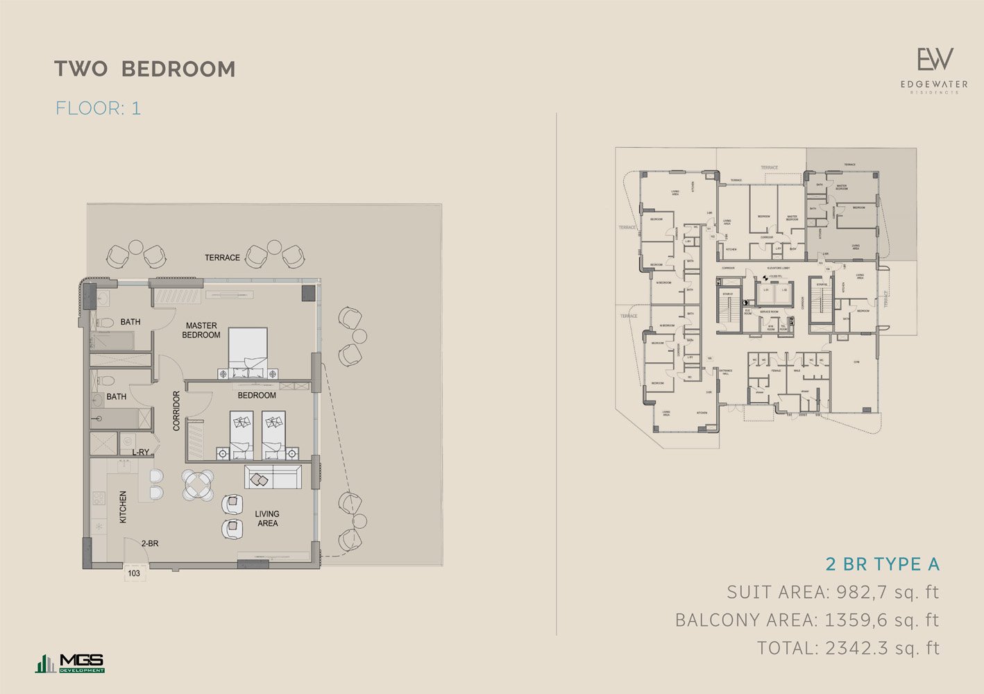 2 Bedroom