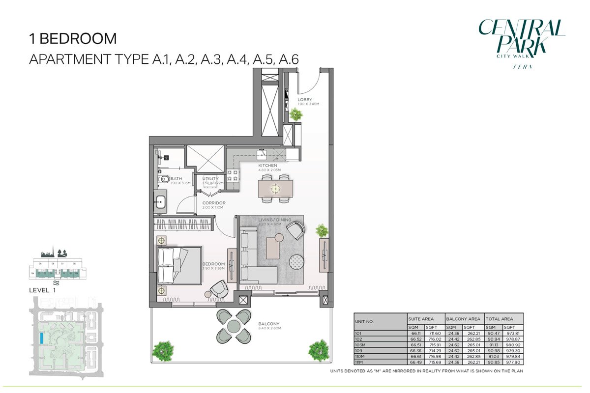 1 Bedroom