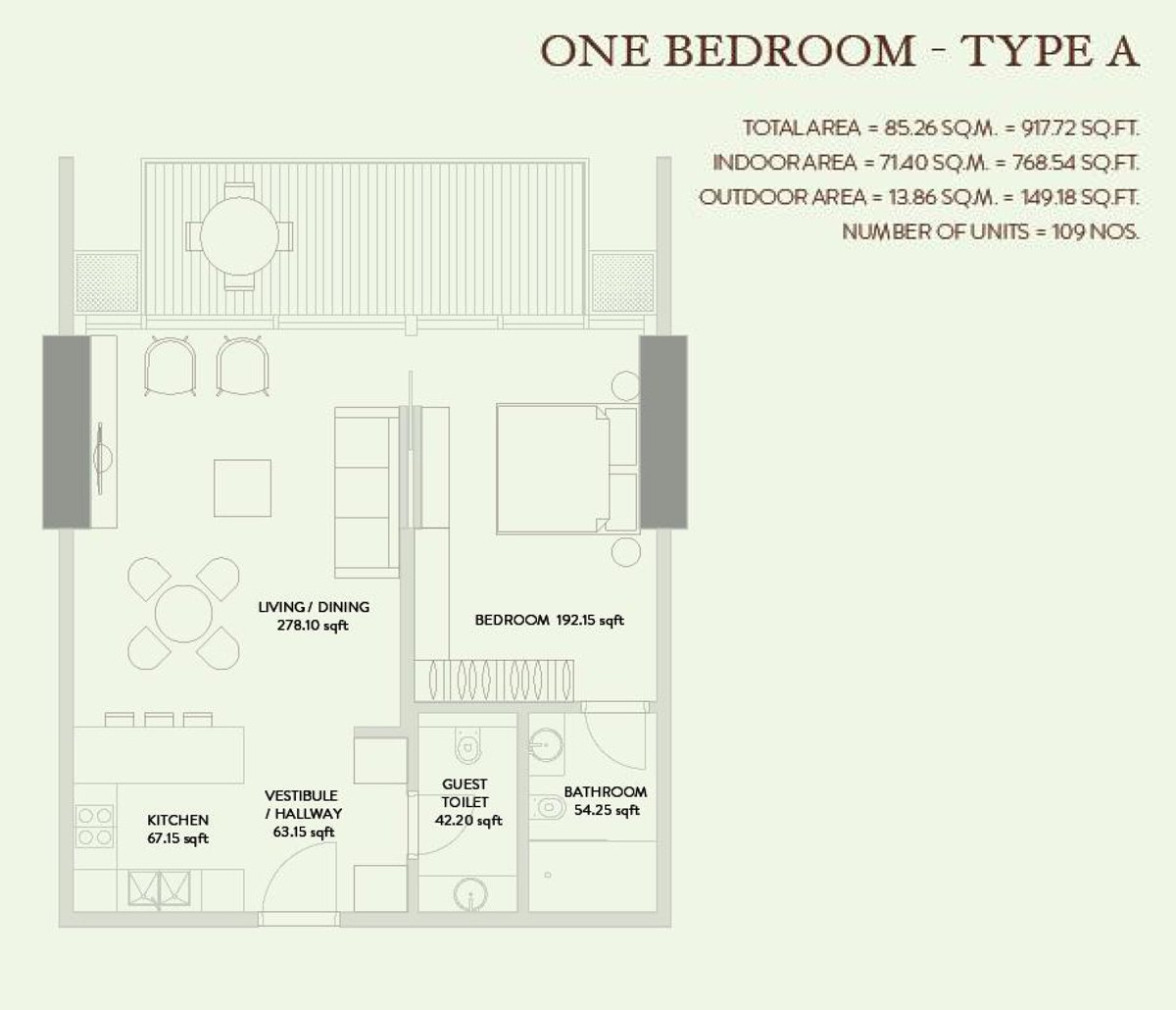 2 Bedroom