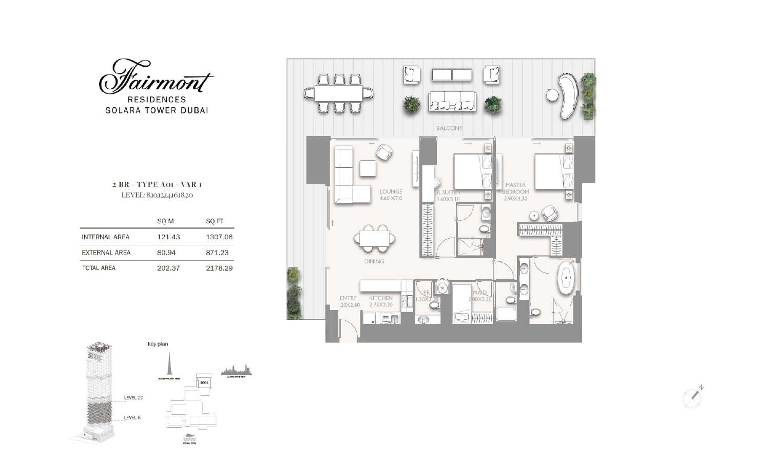 2 Bedroom