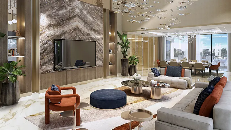 Damac Islands by Damac Properties in Dubai Detail Shot