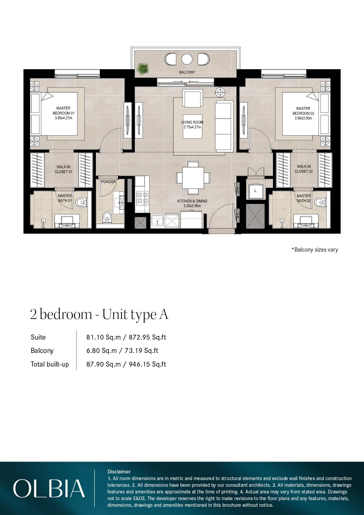 2 Bedroom