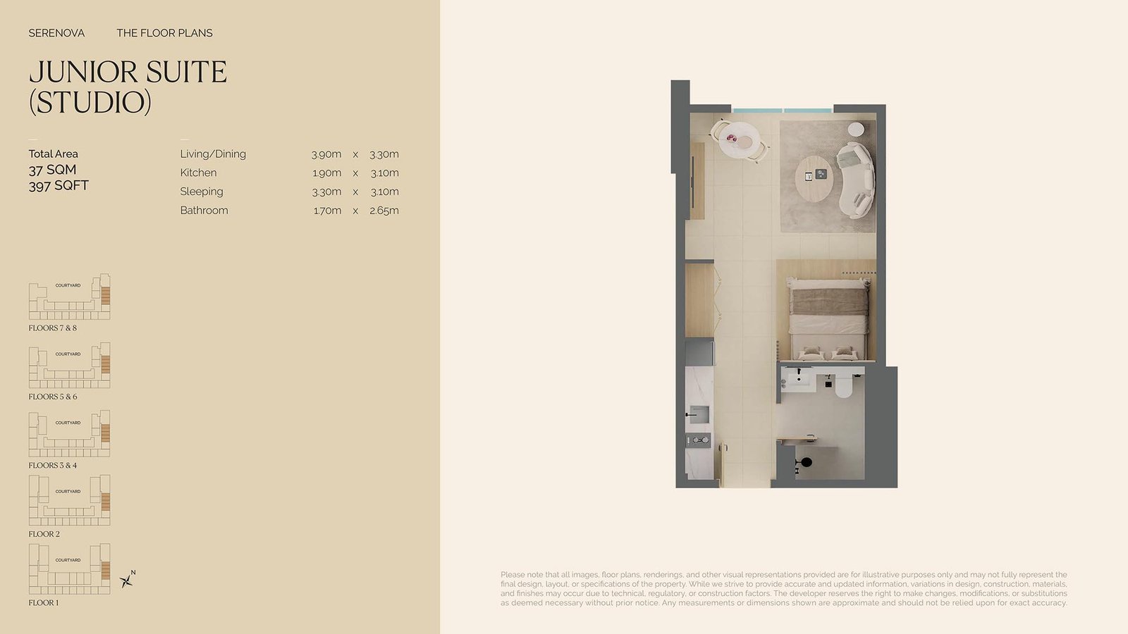 1 Bedroom