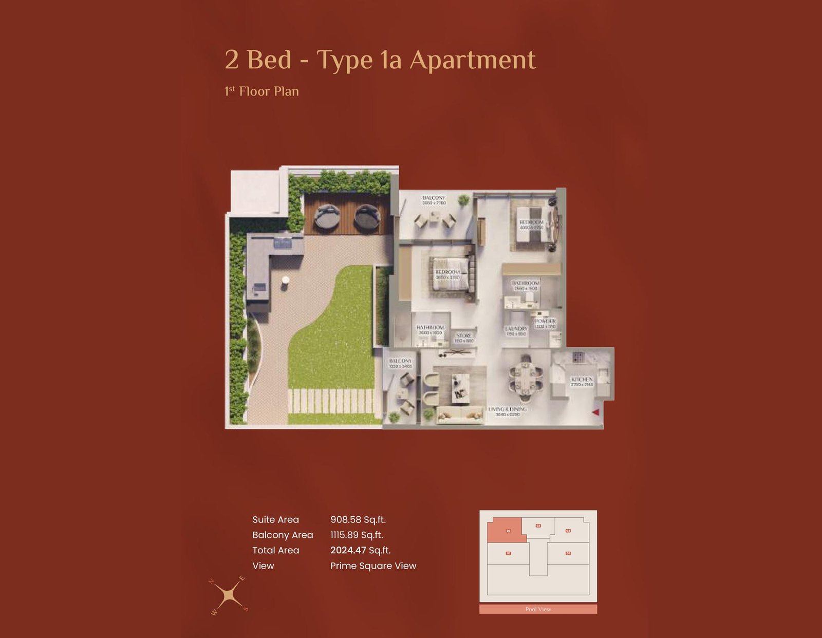 2 Bedroom